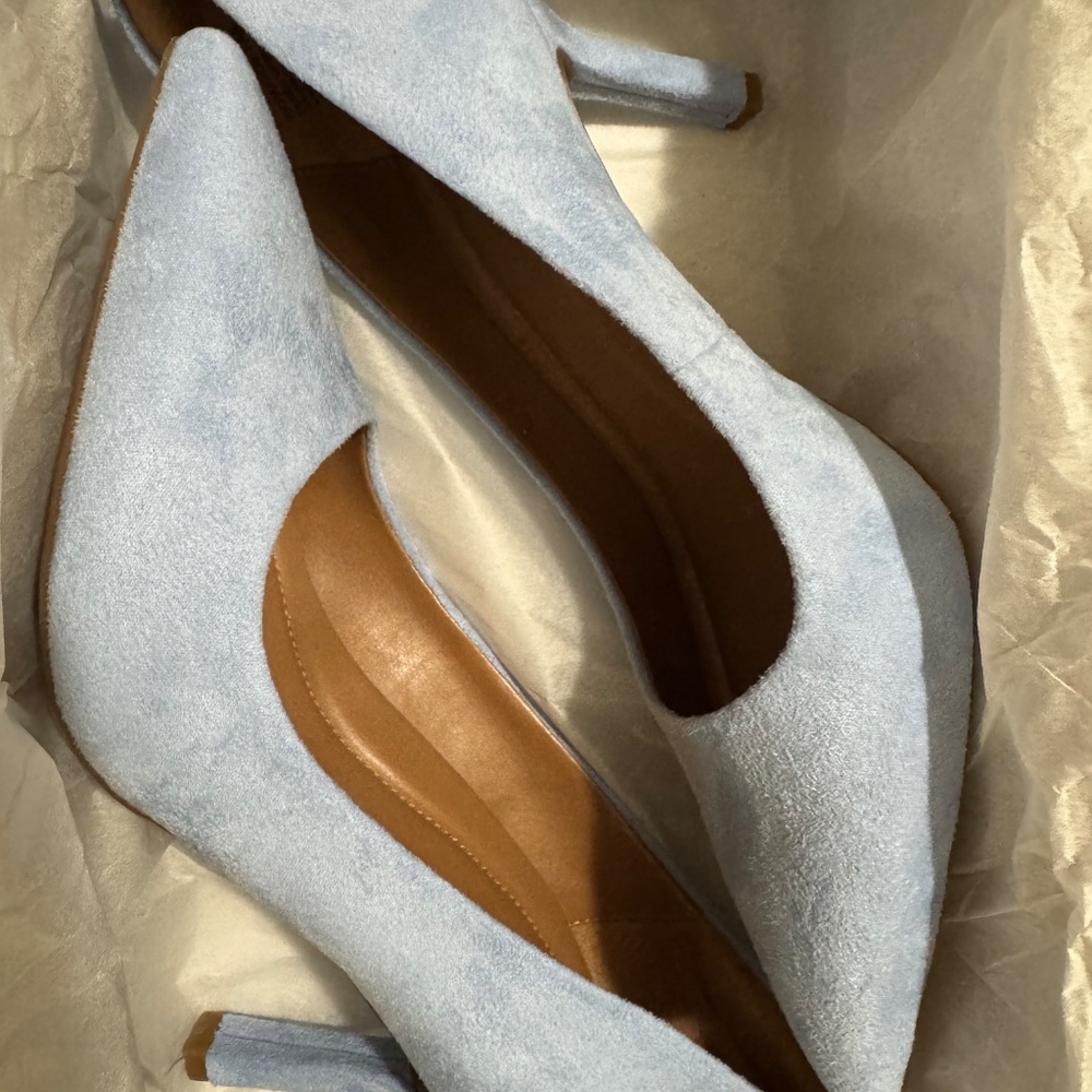 Nordstrom rack blue heel - Picture 2 of 3